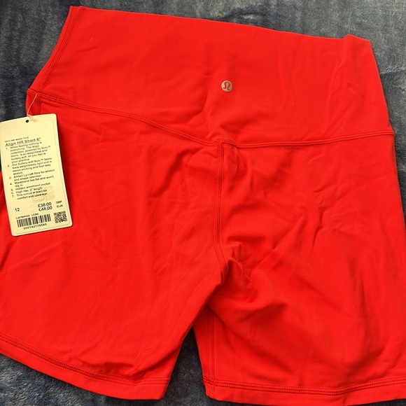 Lululemon Align HR Short - Love Red - Picture 4 of 6